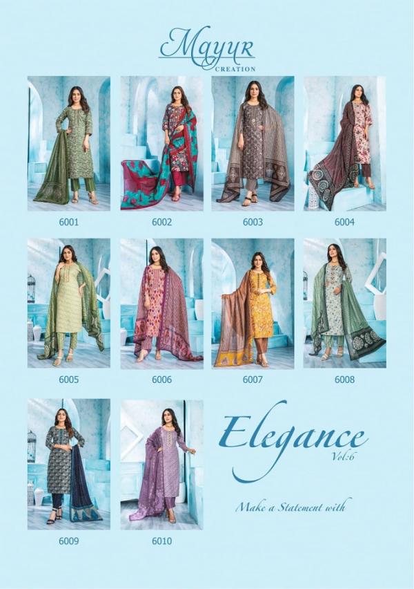 Mayur Eligance Vol-6 – Dress Material